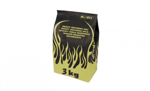 Brikety dřevěného uhlí 3kg