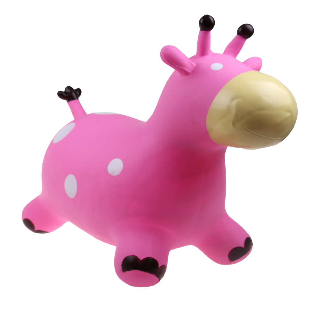 Hopsadlo pro děti – kravička růžová - náhled 1