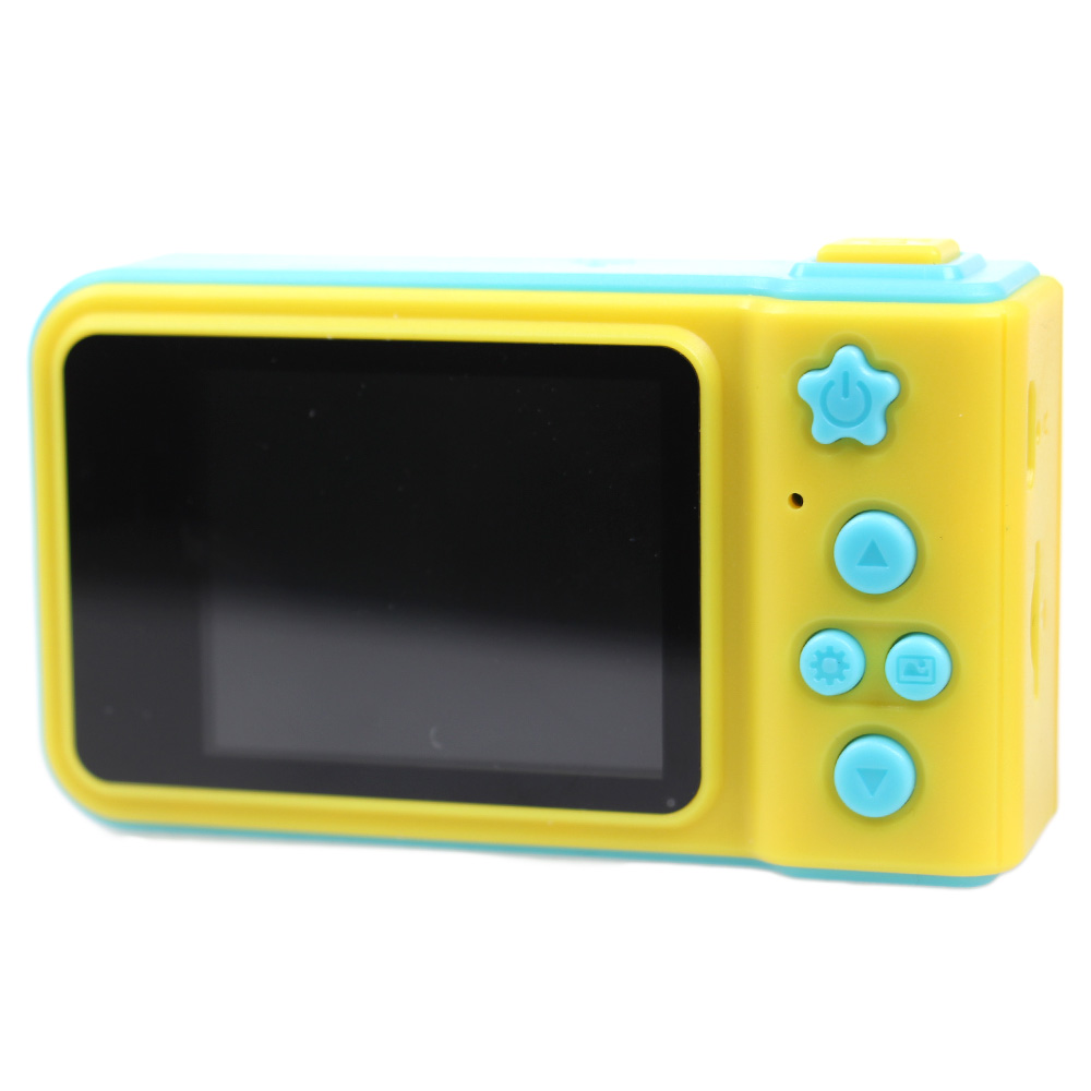 Dětský digitální mini fotoaparát s kamerou modrý - náhled 4
