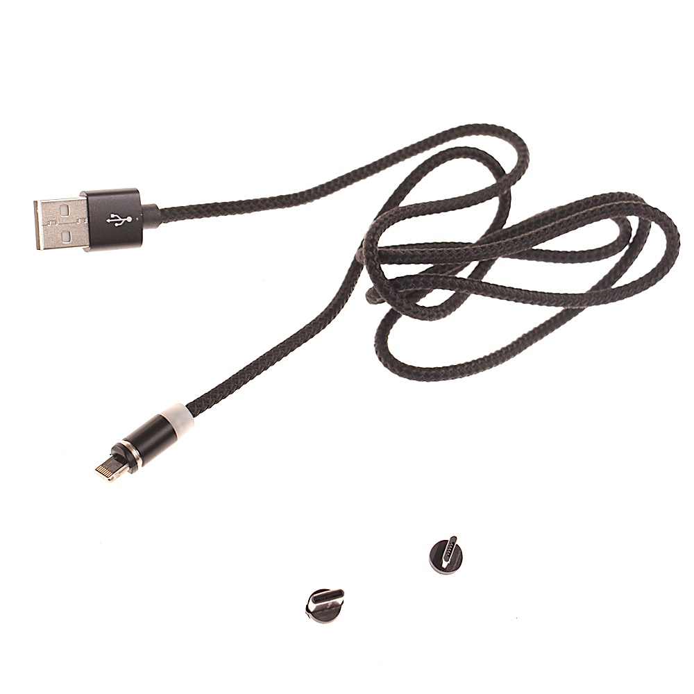 Magnetický USB kabel 3 v 1 - náhled 5