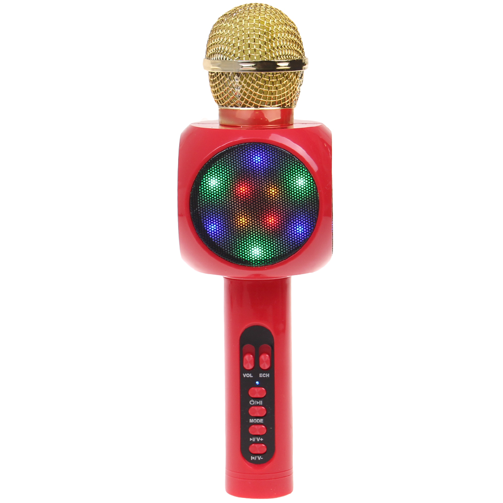 Karaoke mikrofon WS-1816 červený - náhled 3
