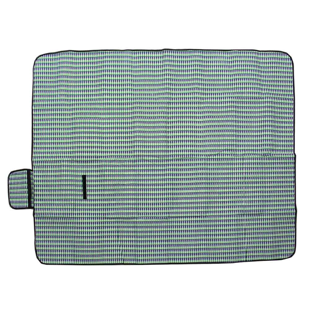 Pikniková deka zeleno modrá - náhled 4