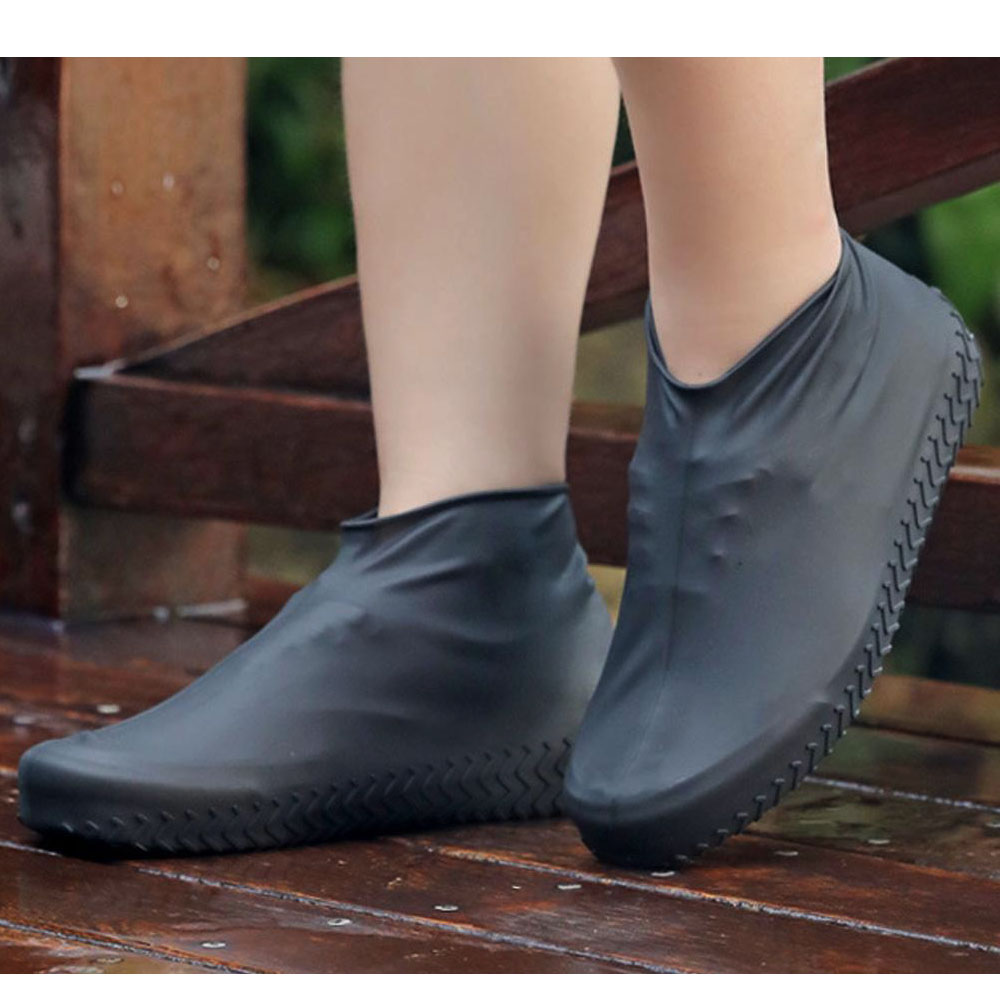 Voděodolné návleky na boty černé L - náhled 1