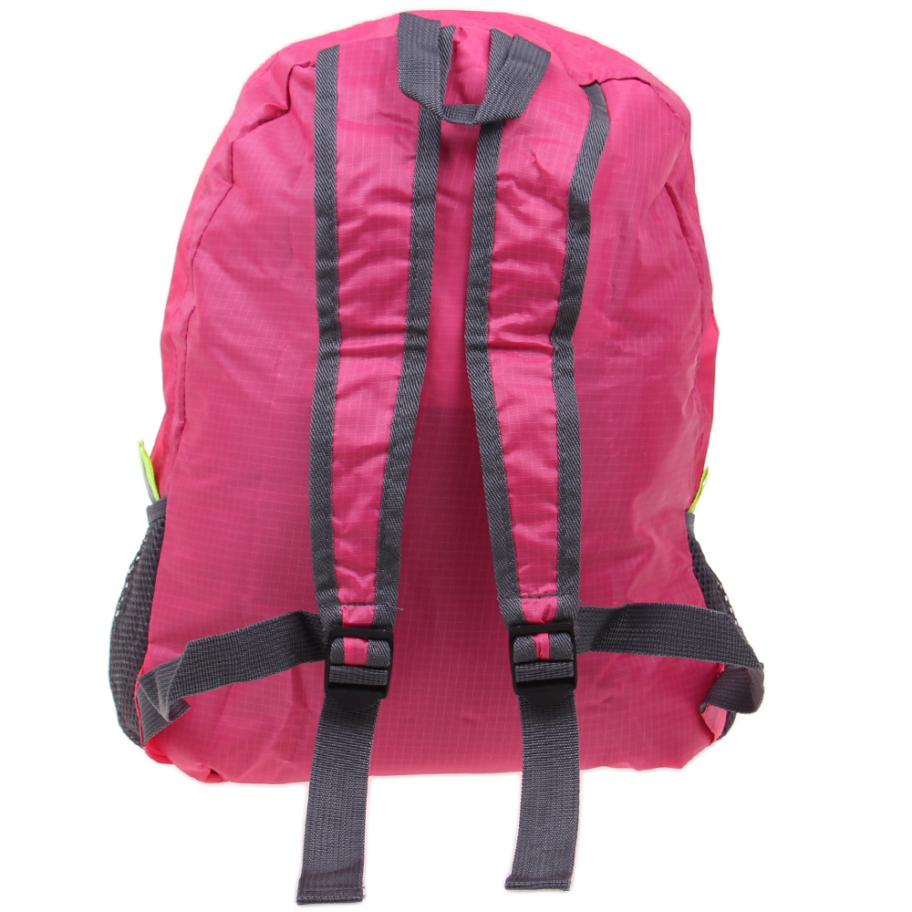 Skládací cestovní batoh růžový - náhled 3