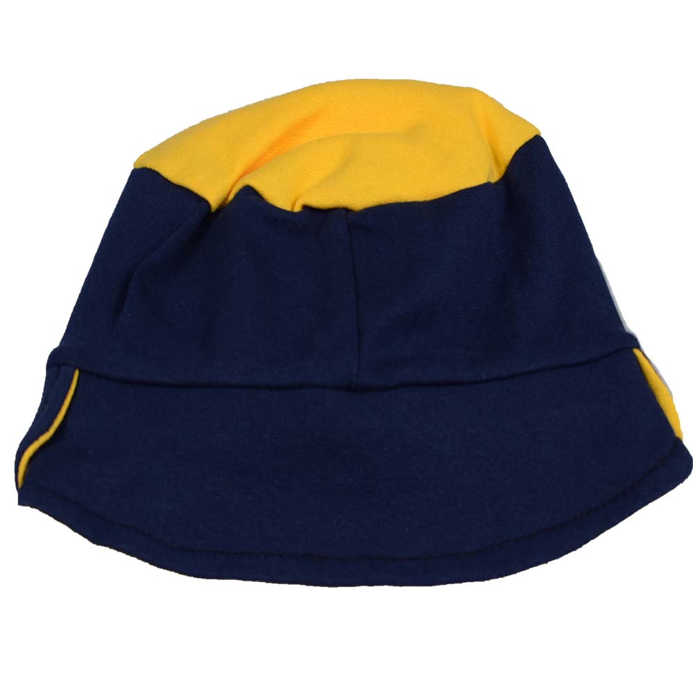 Dětský klobouk modro žlutý - náhled 2